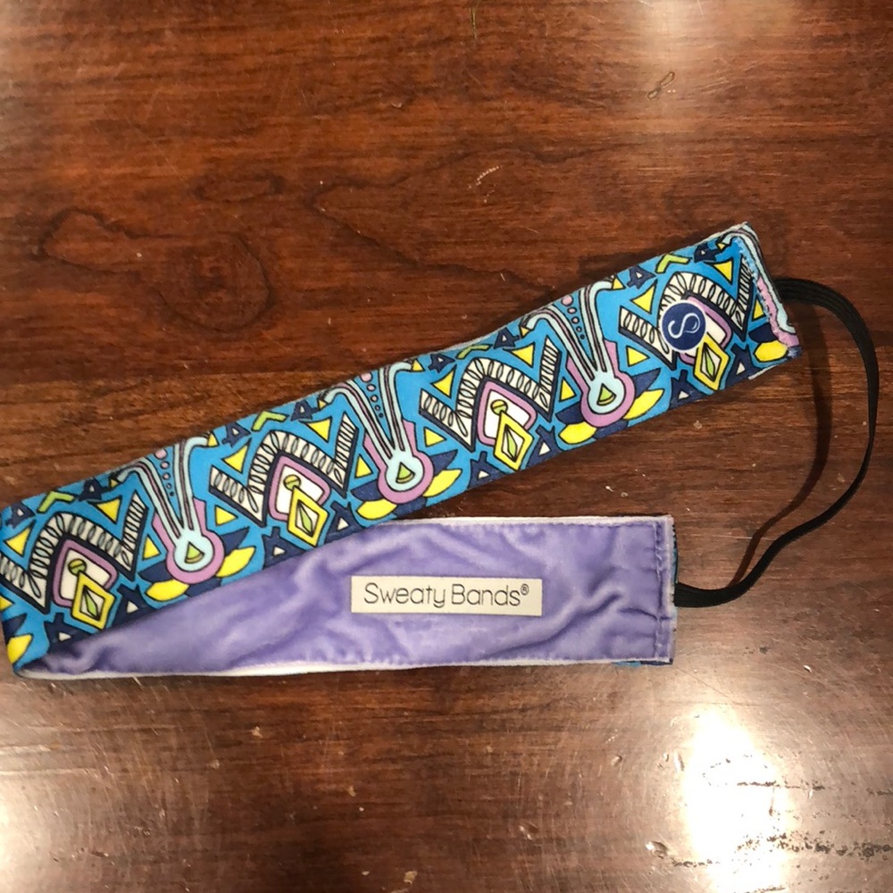 patterned Sweaty Bands headband